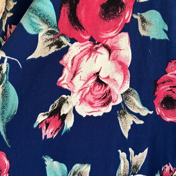 Gilli |  Mini Skater Dress with Antique Roses - Picture 2 of 4